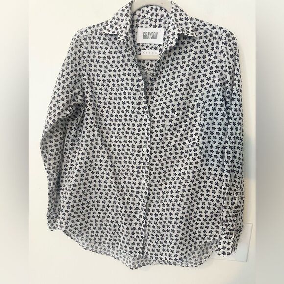 Grayson Hero Front Button Women’s Blouse 01-XS - Picture 1 of 5